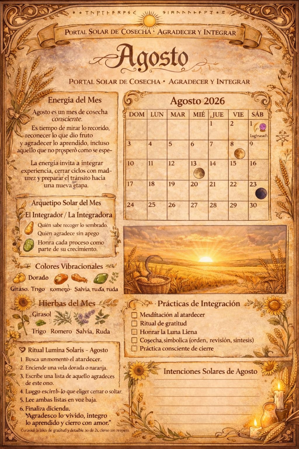 Calendario del Linaje Solar - Imagen 2